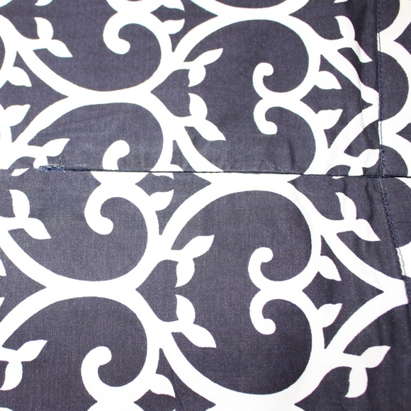 NWT Navy Pattern Straight Skirt - Bevello - Picture 5 of 8